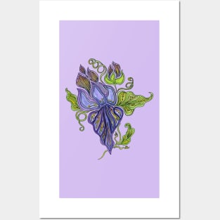 Carefree Iris Posters and Art